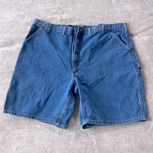 Carhartt Other - Vintage Carhartt Blue Denim Carpenter Shorts – Y2K Workwear Durable, Classic 46